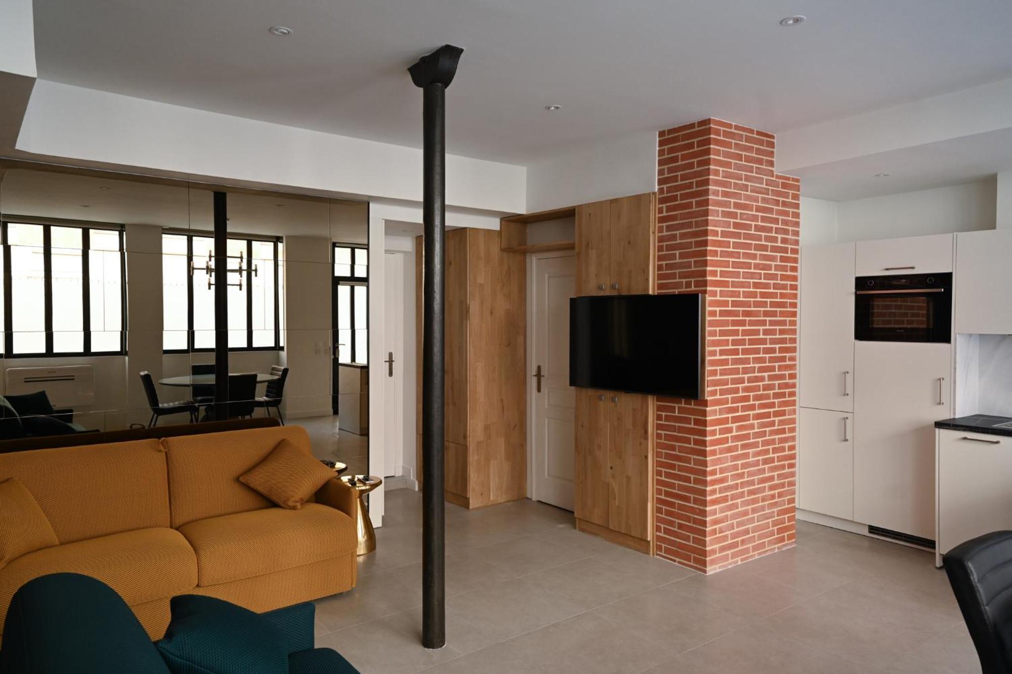 Loft 1 Bedroom Jardin Des Plantes Ac By Lcc Agency Paris Bagian luar foto